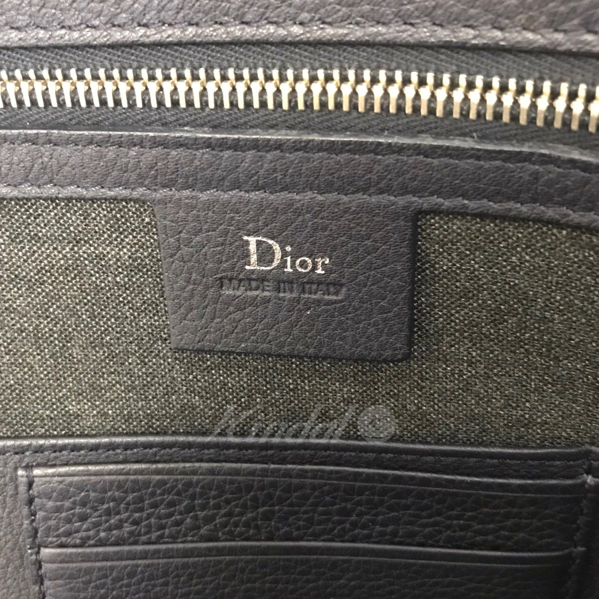 Dior Homme(ディオールオム) クラッチバッグ 07．B0．1126 ネイビー 