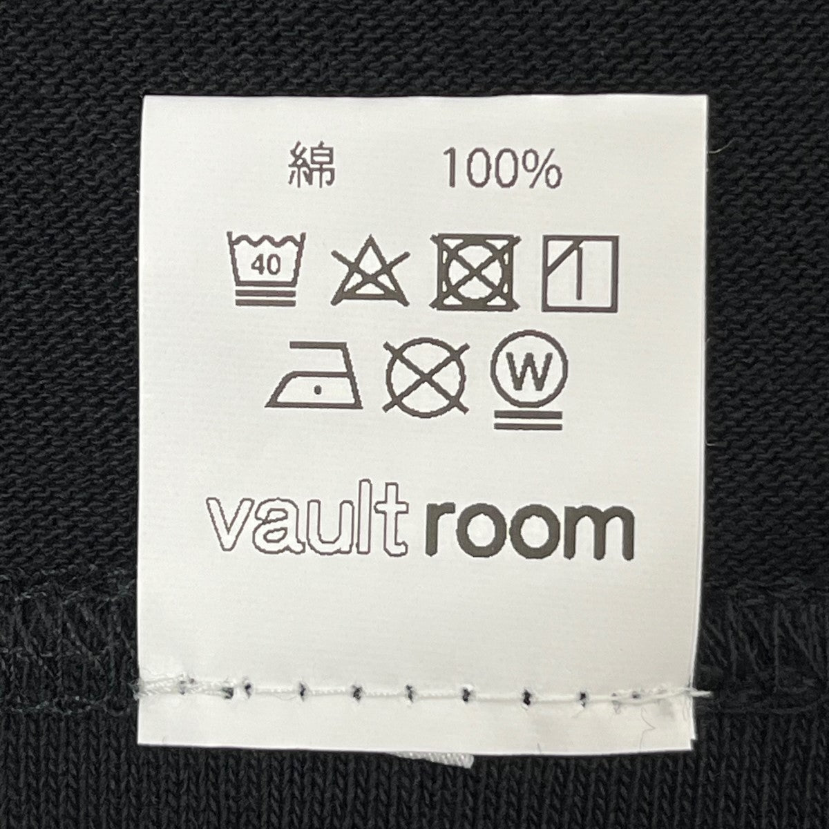 VAULT ROOM×Crazy Raccoon VAULT RACCOON TEE 刺繍クルーネックTシャツ ブラック サイズ  L｜【公式】カインドオルオンライン ブランド古着・中古通販【kindal】