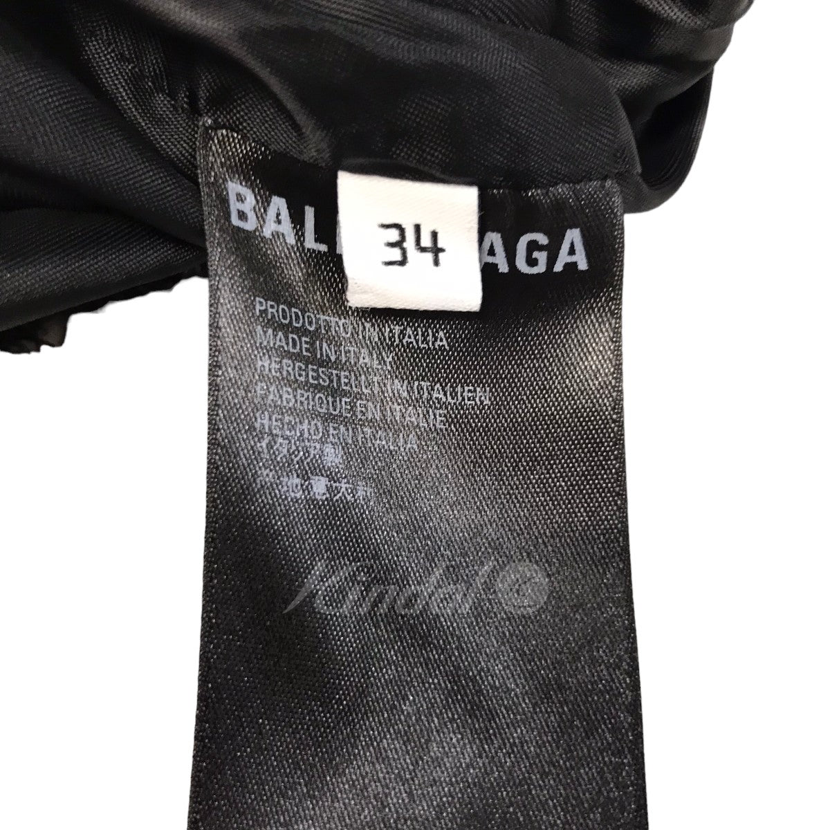 BALENCIAGA 20SS　メタリックツイードコート の古着・中古アイテム