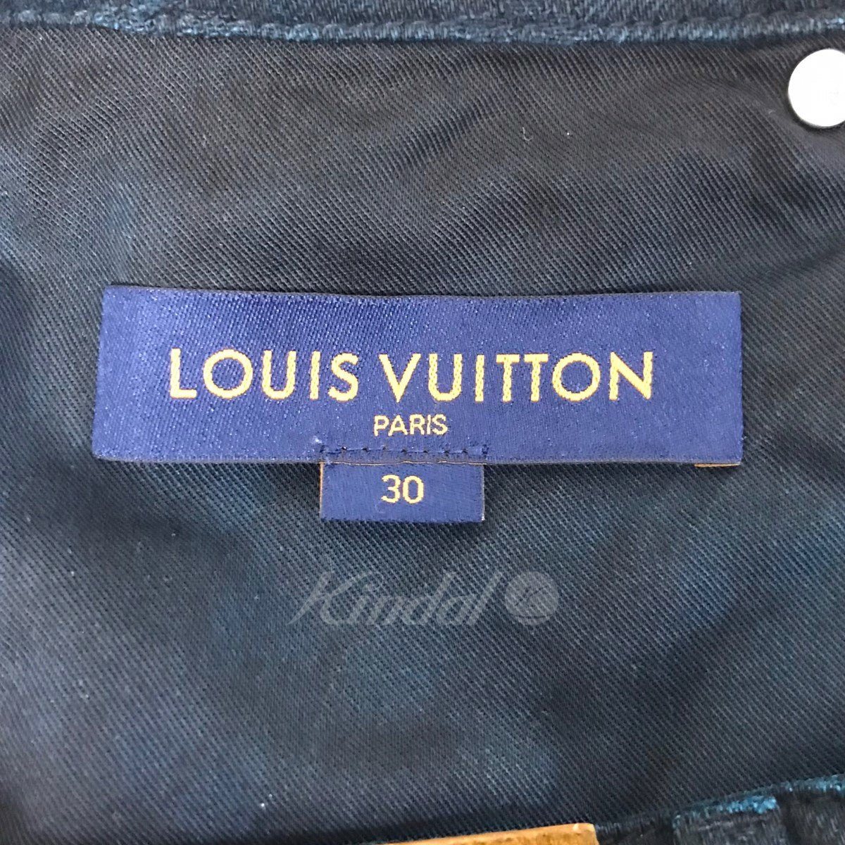 LOUIS VUITTON(ルイヴィトン) 22SS　モノグラムバギーデニムパンツ