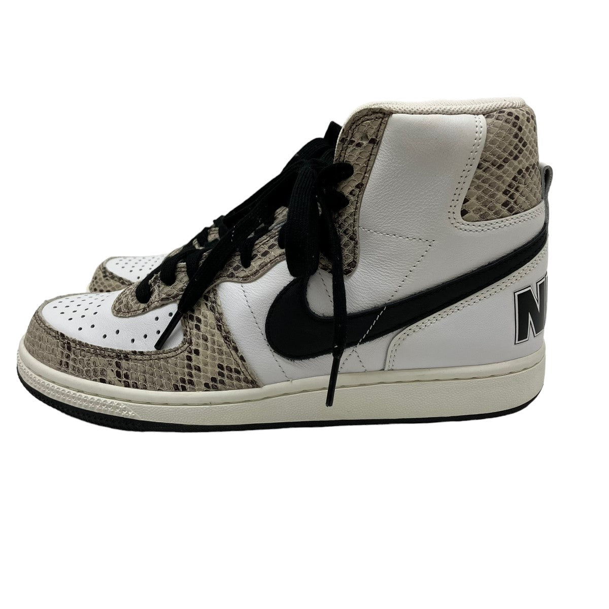 NIKE(ナイキ) FB1318 100 Terminator High Cocoa Snake ハイカット