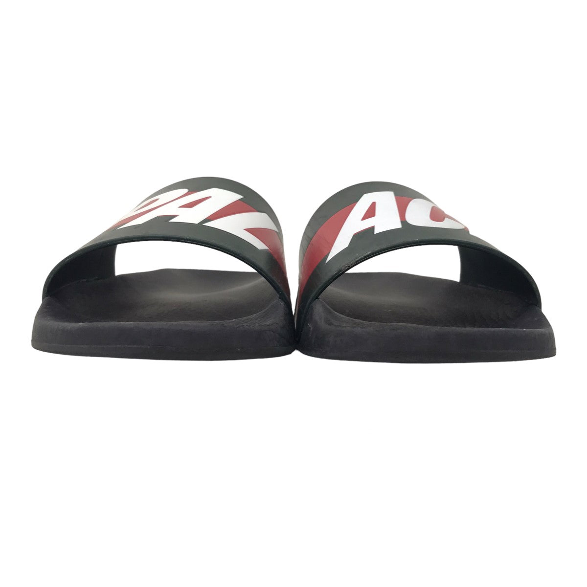 GUCCI×PALACE 22AW ｢×PALACE Logo Web Sandal」ロゴウェブラインスライドサンダル 723353 ブラック サイズ  15｜【公式】カインドオルオンライン ブランド古着・中古通販【kindal】