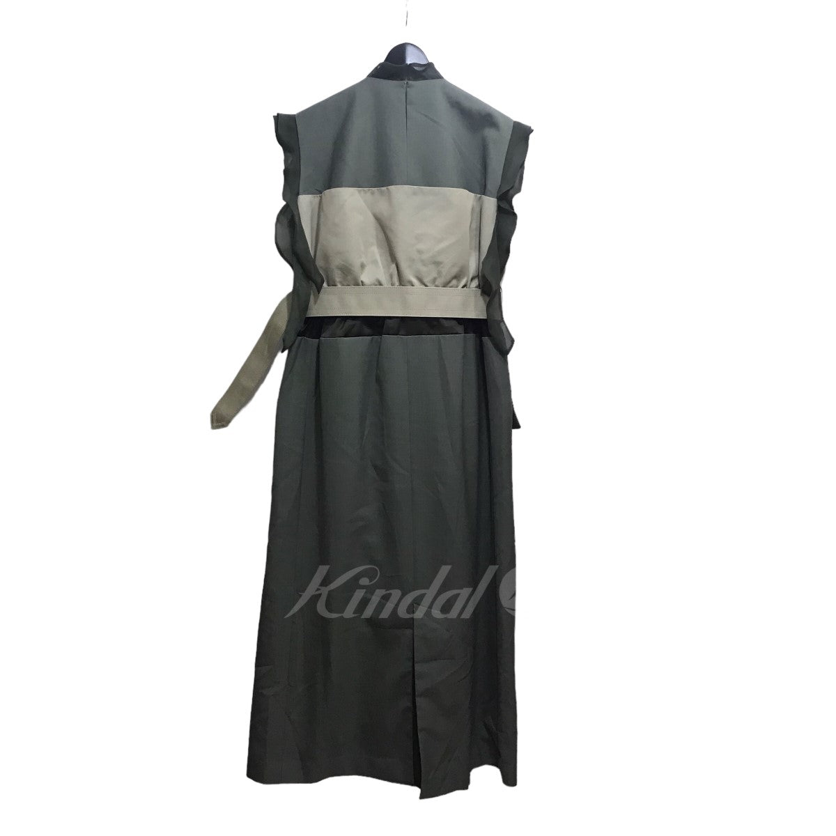 sacai(サカイ) 22SS「Sutiting Mix Dress」スーチングミックスドレス 