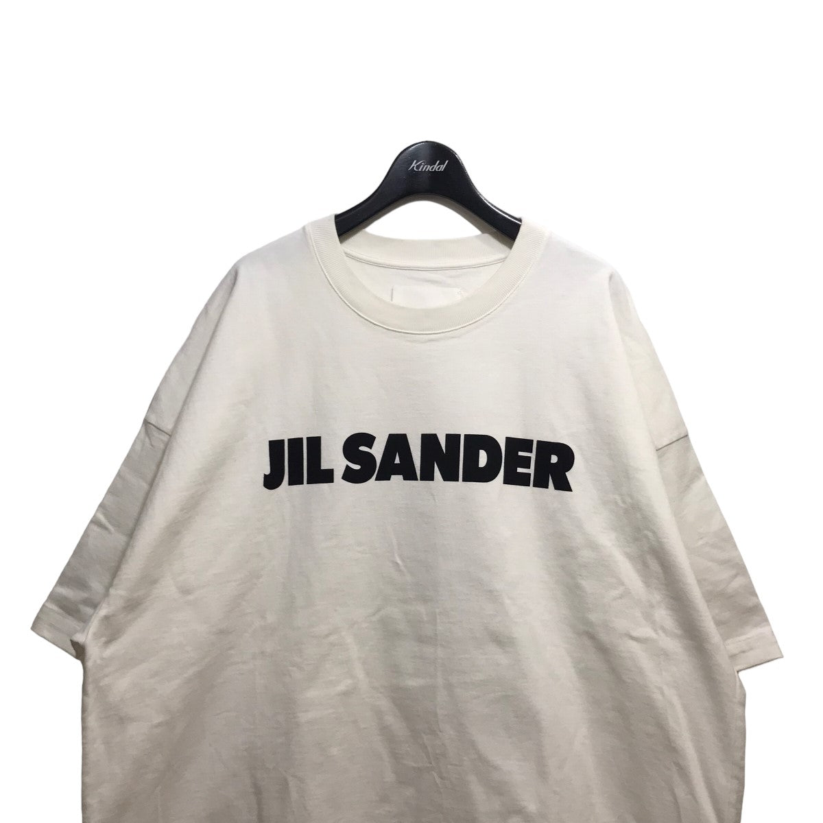 JIL SANDER(ジルサンダー) オーバーサイズロゴTシャツJSMT707045 ...