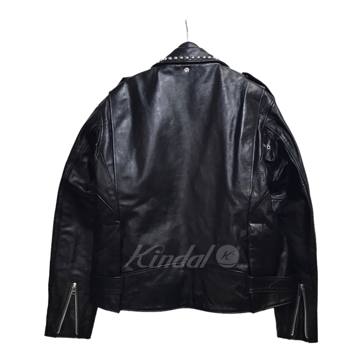 sacai×Schott 22AW 「Leather Studs Blouson」ダブルライダース 