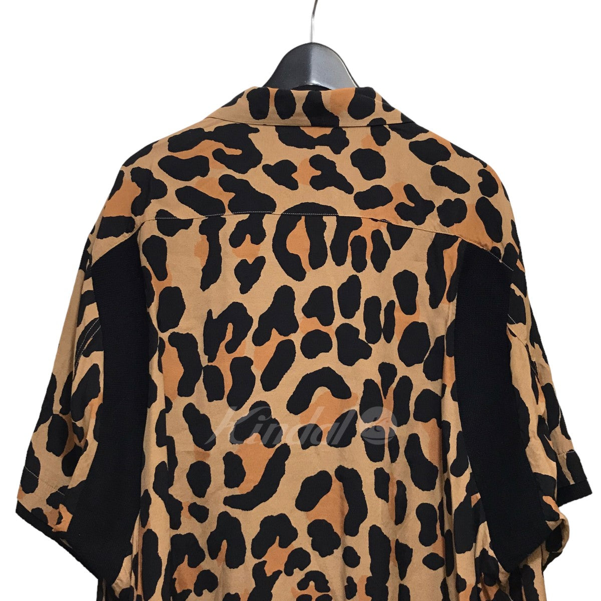 sacai(サカイ) 22SS「Leopard Print Bowling Shirt」レオパードプリントボウリングシャツ