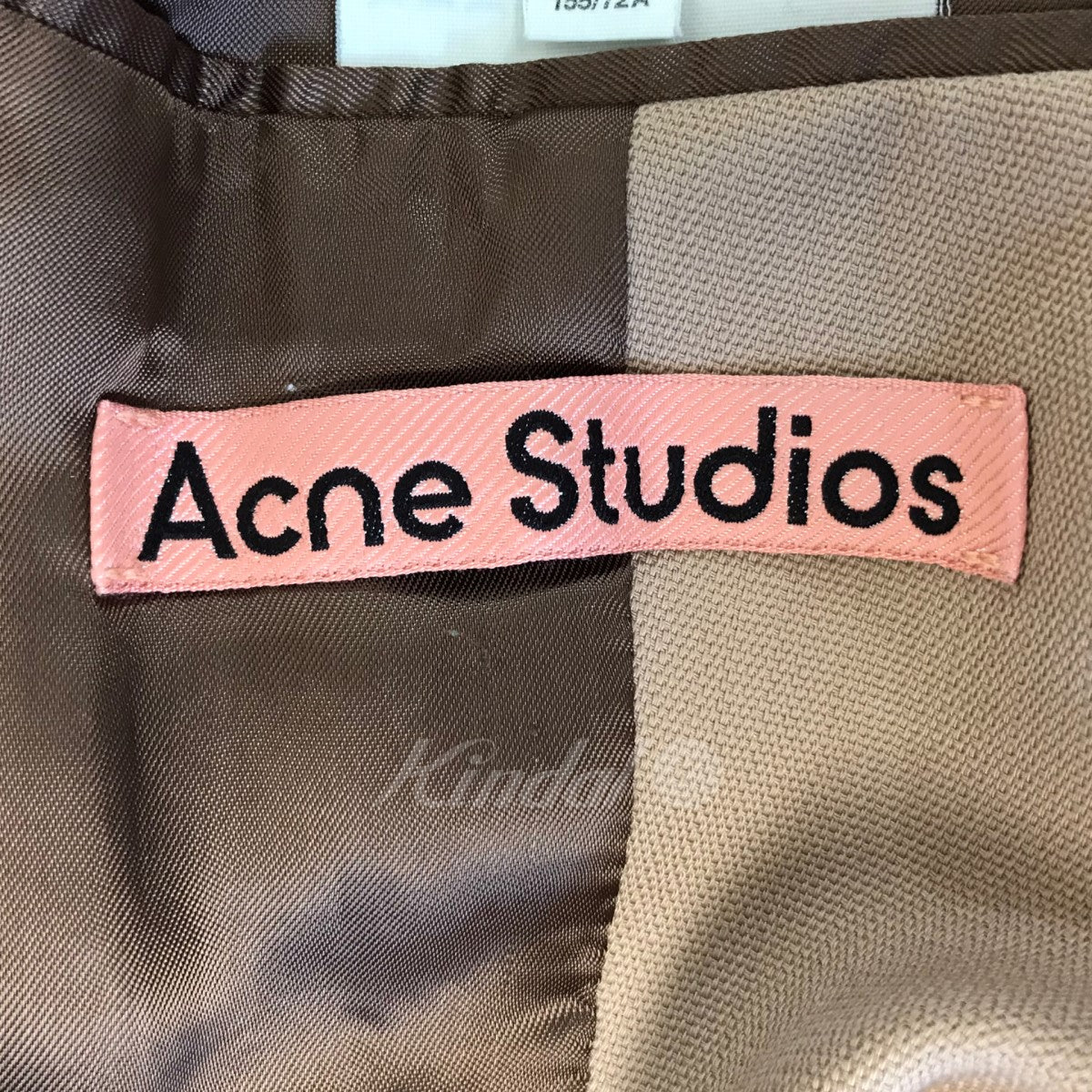 ACNE STUDIOS(アクネストゥディオズ) テーラードジャケット FN-WN-SUIT000410 ピンク サイズ  30｜【公式】カインドオルオンライン ブランド古着・中古通販【kindal】