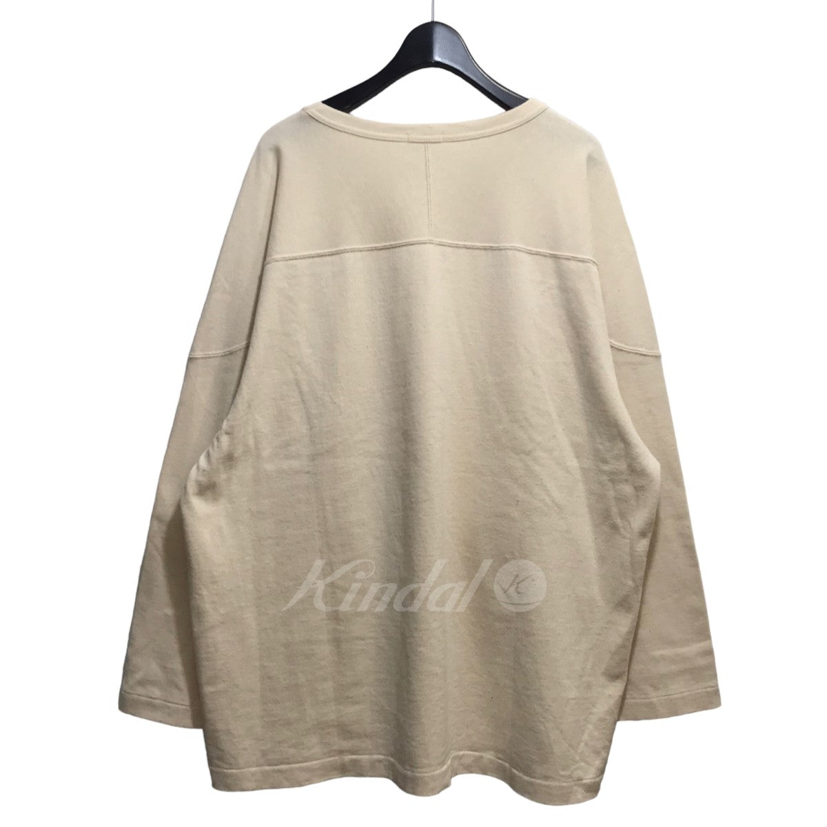 COMOLI(コモリ) 22SS フットボールTシャツ V01-05005 V01-05005 