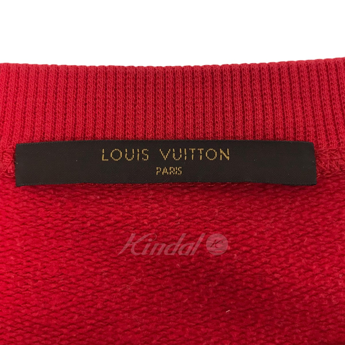 LOUIS VUITTON×Supreme 古着・中古 ルイヴィトンの17FW ｢Arc Logo Crewneck｣フロントロゴスウェットRM172 JIU HDY93W です。