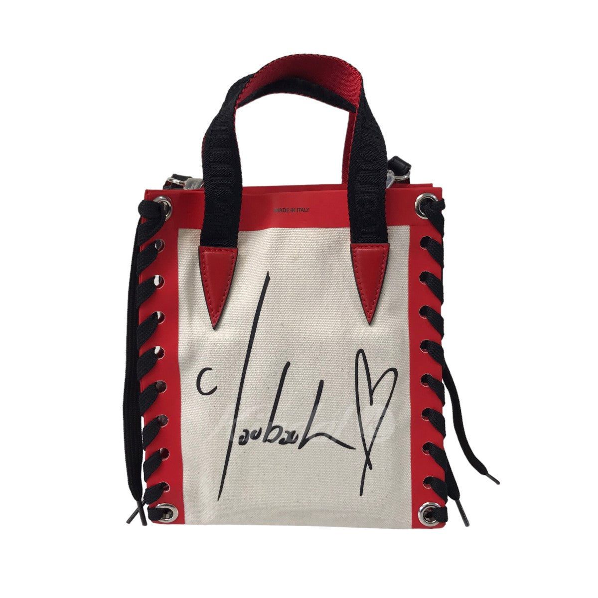 CHRISTIAN LOUBOUTIN(クリスチャンルブタン) 「CABALACE MINI T’SHOES ME」トートバッグ3205062