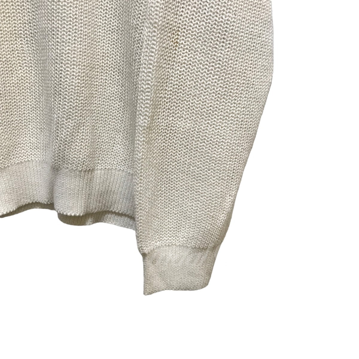 アパルトモンの｢LINEN BOYS KNIT｣リネンボーイズニットです。 L’Appartement トップス 古着・中古アイテム