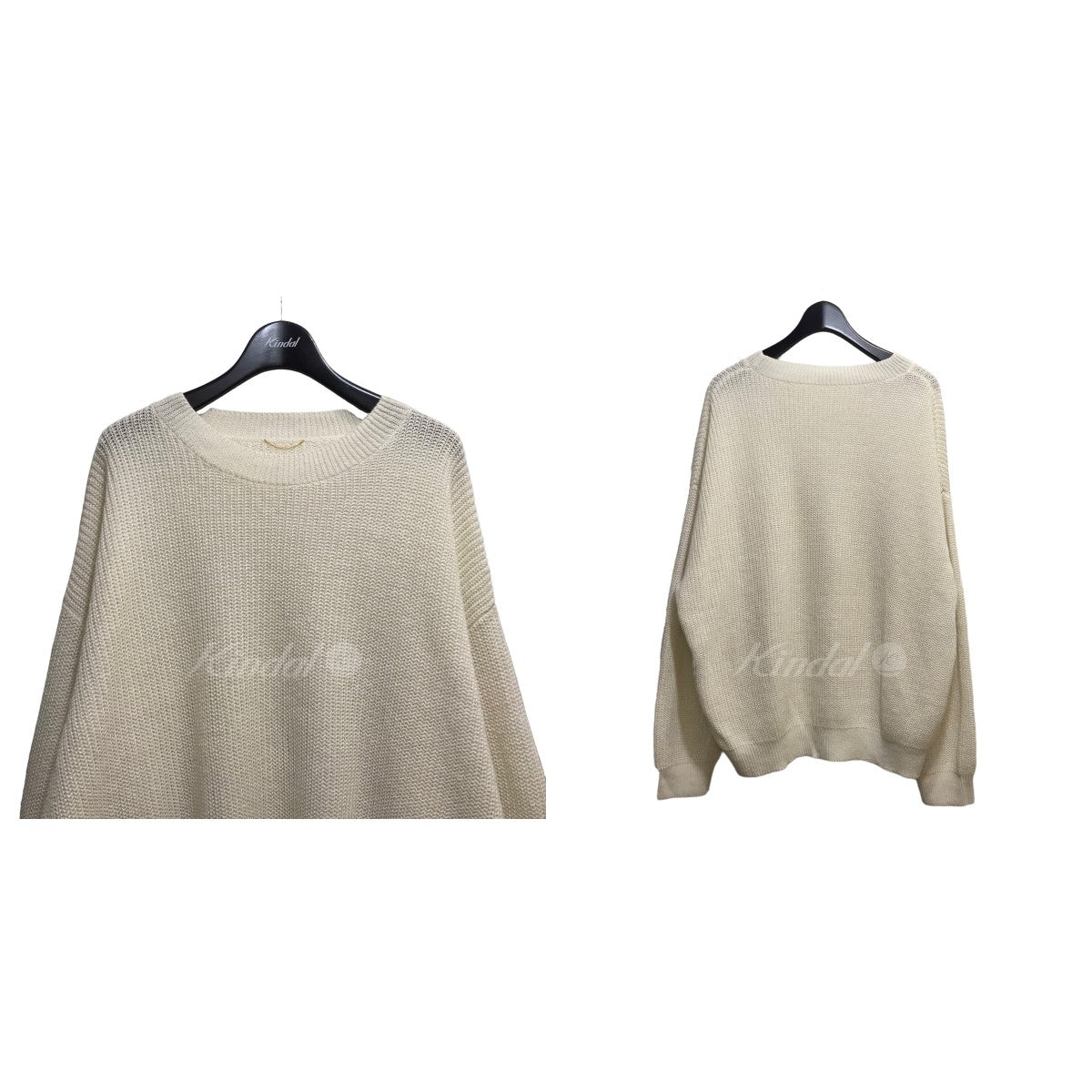 アパルトモンの｢LINEN BOYS KNIT｣リネンボーイズニットです。 L’Appartement トップス 古着・中古アイテム