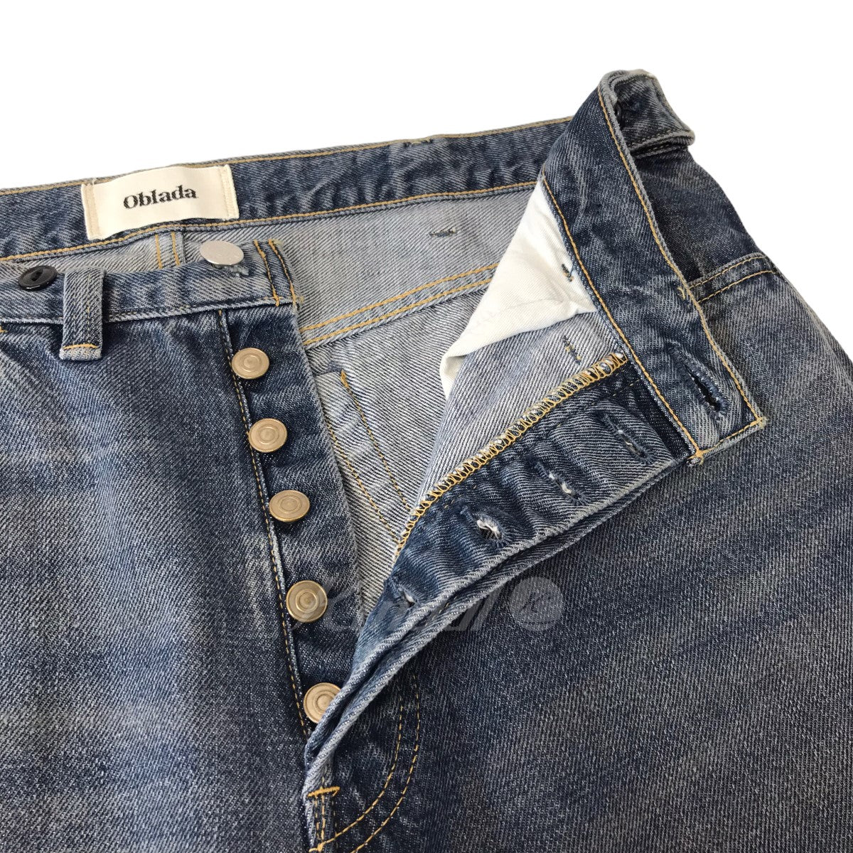 オブラダの23AW ｢TENDER PANTS｣デニムパンツ F2210DP03 Oblada ボトムス 古着・中古アイテム