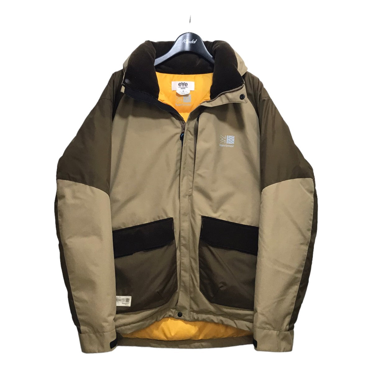 eye JUNYA WATANABE MAN×Karrimor 22AW ナイロンタフタ3層×カシミヤウールチェック2層ジャケット WJ-J915  ベージュ サイズ Ｓ｜【公式】カインドオルオンライン ブランド古着・中古通販【kindal】