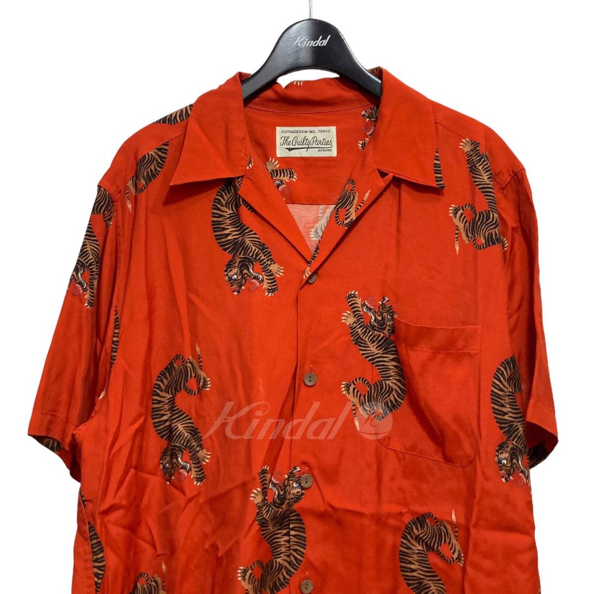 WACKO MARIA(ワコマリア) ｢HAWAIIAN SHIRT S／S(TYPE-18)｣虎柄半袖ハワイアンシャツ