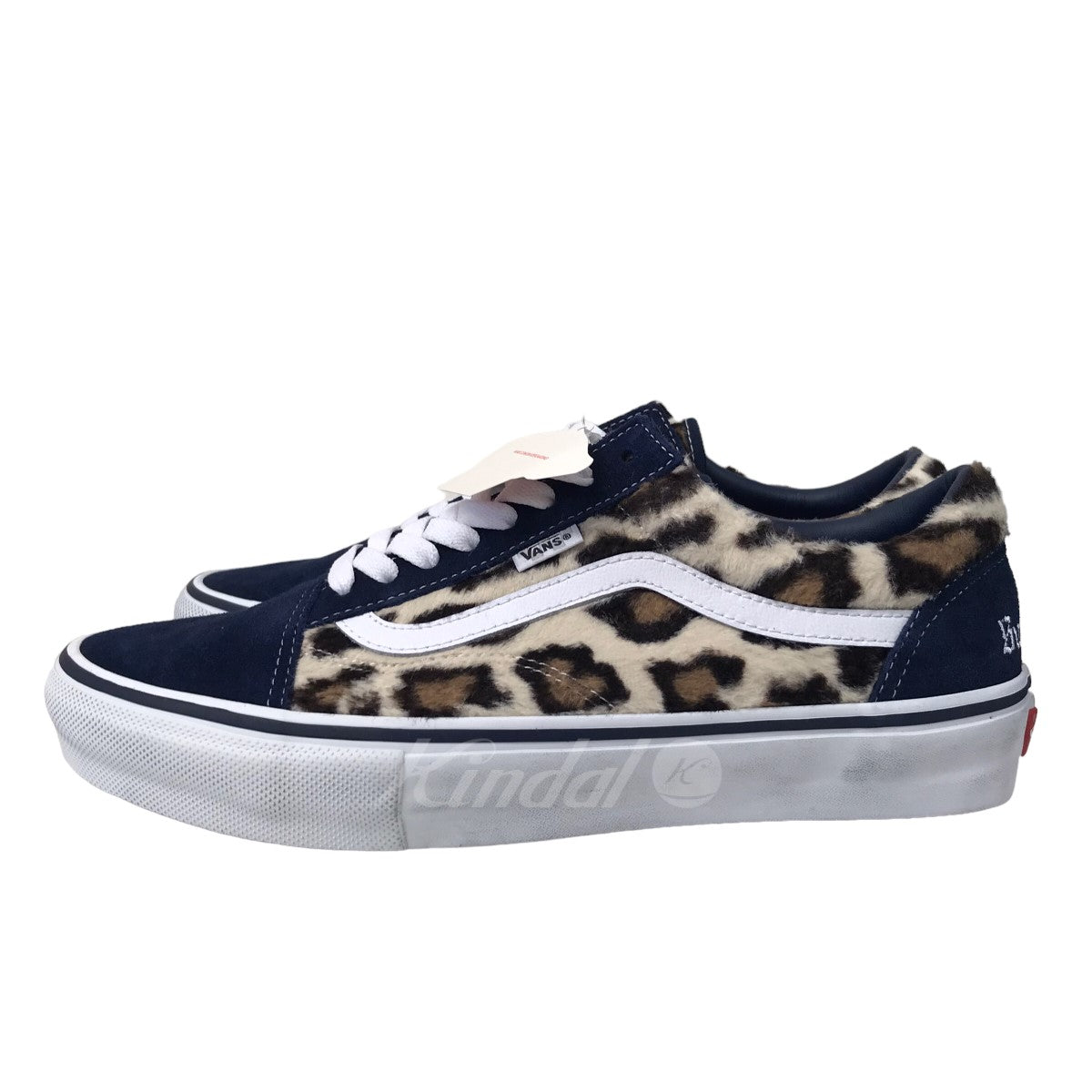 Supreme×VANS(シュプリーム×バンズ) 23AW「Vans Leopard Old Skool Navy」オールドスクールスニーカー