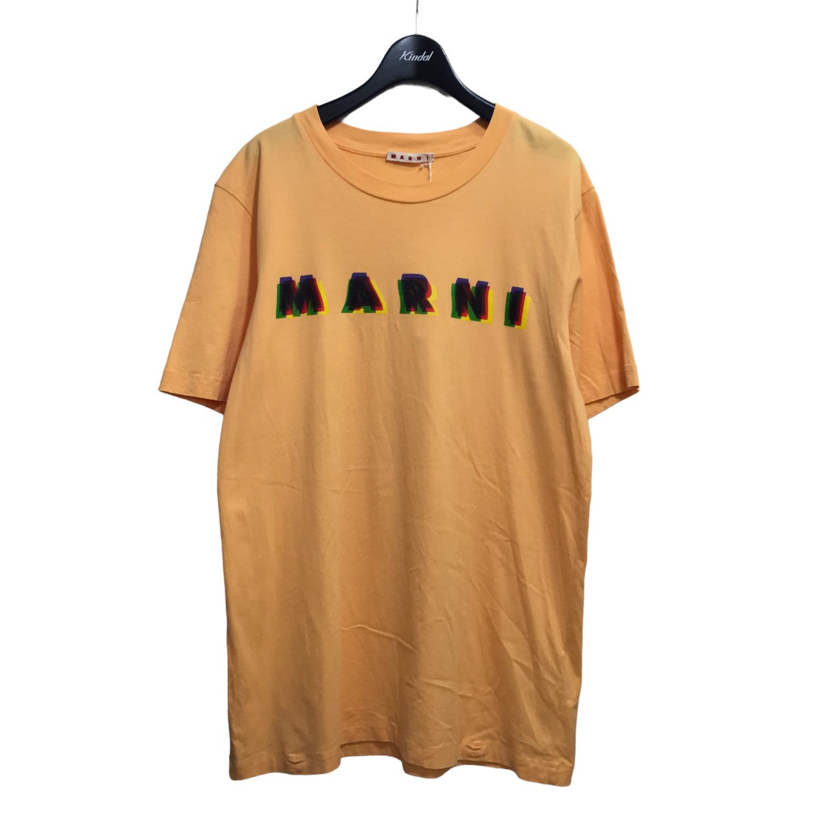 マルニの23SS ロゴプリントTシャツ HUMU0198PEです。 MARNI トップス 古着・中古アイテム