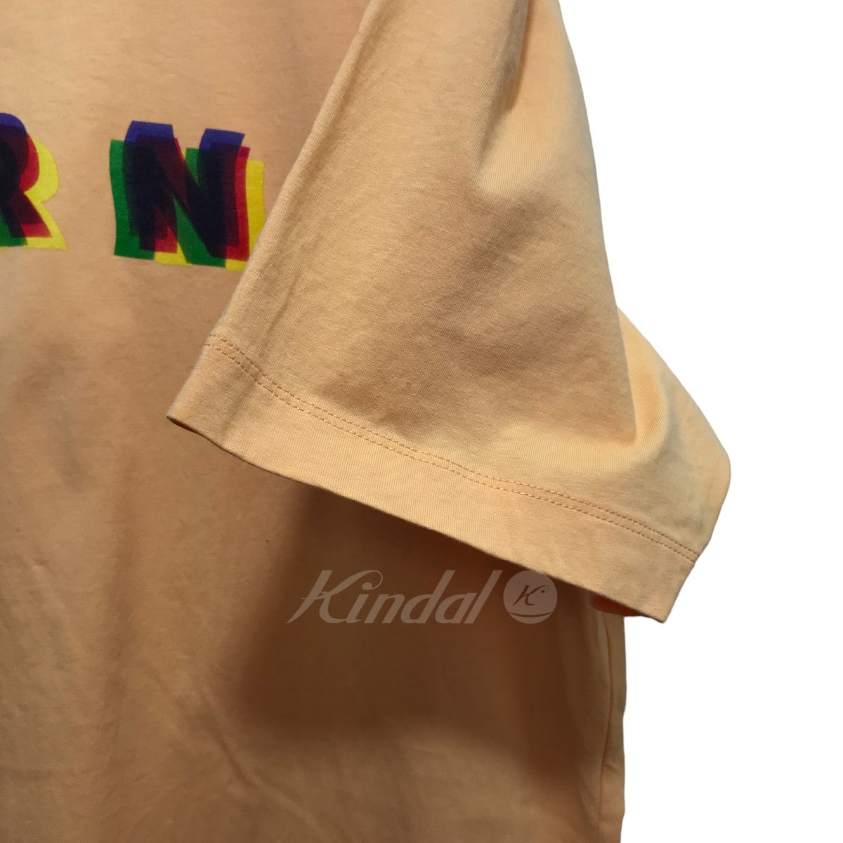 マルニの23SS ロゴプリントTシャツ HUMU0198PEです。 MARNI トップス 古着・中古アイテム