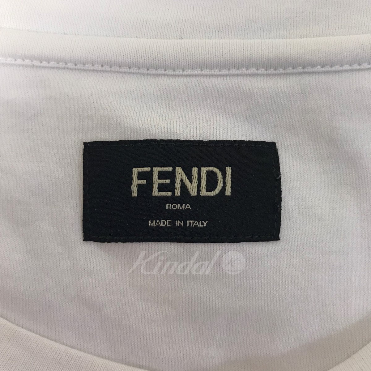 FENDI(フェンディ) 「SEAHORSE PRINT 」半袖シャツ FY0936 AH15 FY0936 AH15 ホワイト サイズ  XL｜【公式】カインドオルオンライン ブランド古着・中古通販【kindal】