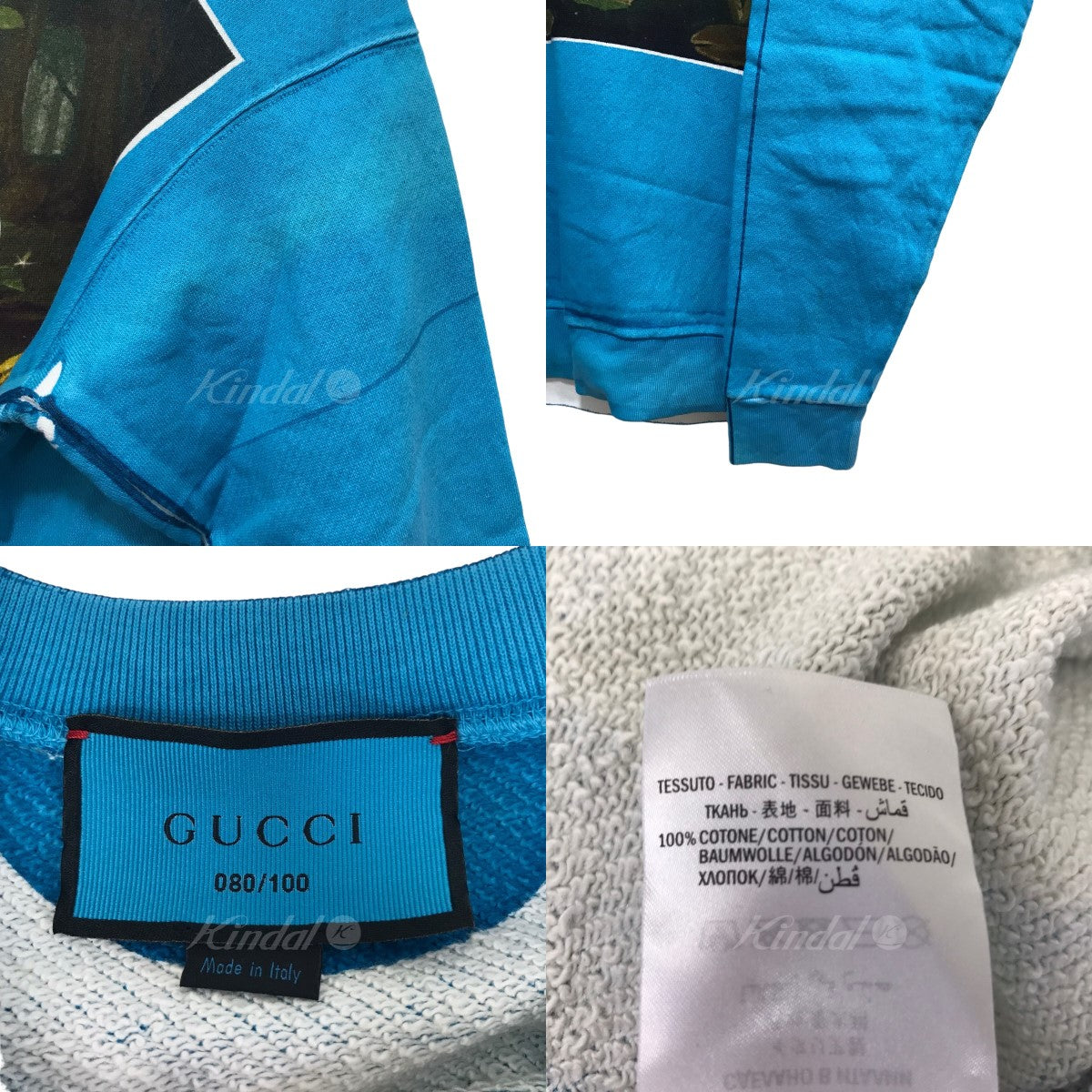 GUCCI(グッチ) プリントスウェット イグナシモンレアル