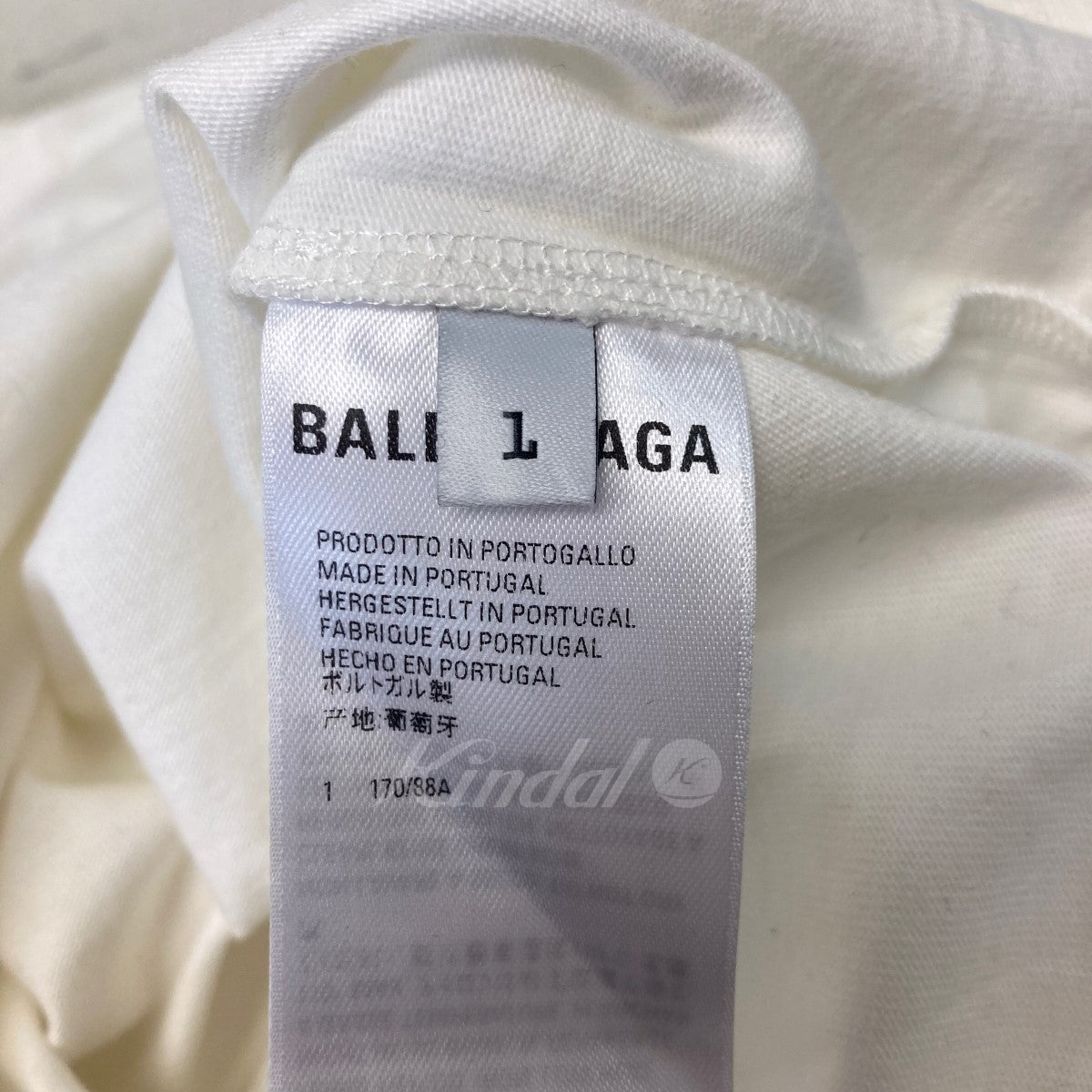 BALENCIAGA(バレンシアガ) 22SS ロゴエンブロイダードカットソー 676589