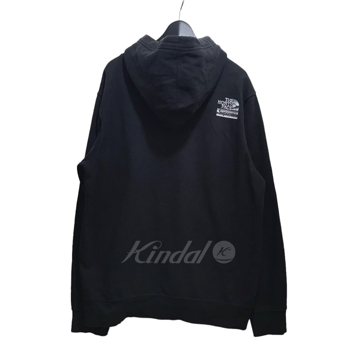 THE NORTH FACE×Supreme 18SS 「Metallic Logo Hooded Sweatshirt 」ロゴパーカー ブラック  サイズ 14｜【公式】カインドオルオンライン ブランド古着・中古通販【kindal】