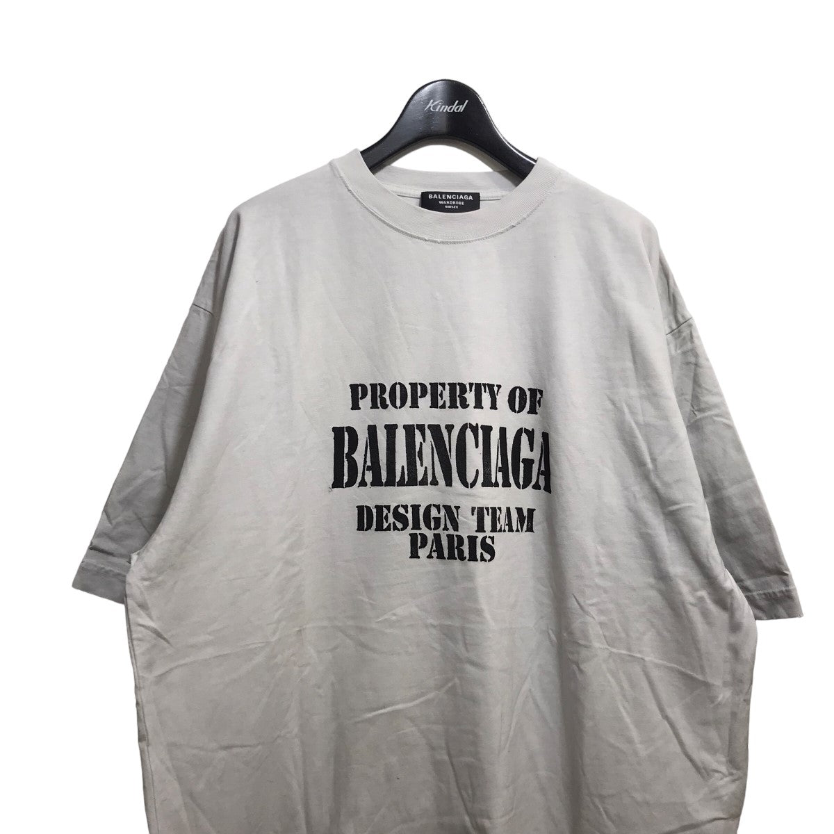 BALENCIAGA(バレンシアガ) 22AWLogo-Print T-Shirtショートスリーブ 