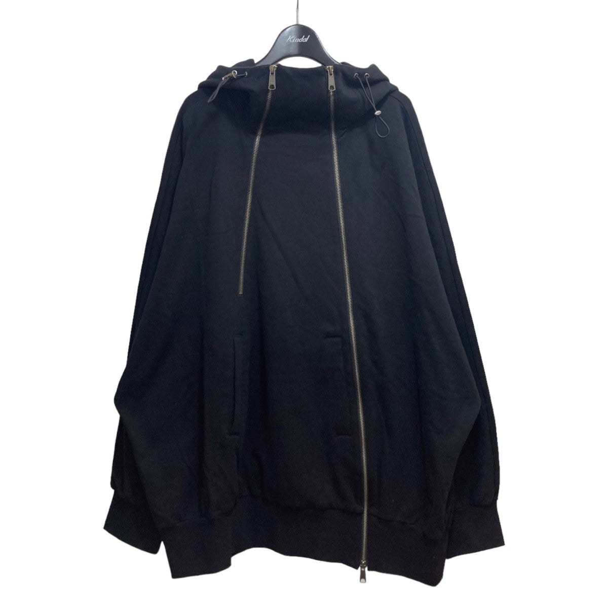 24SS「MINI PILE LINING INVERTED V PARKA」ジップアップパーカー