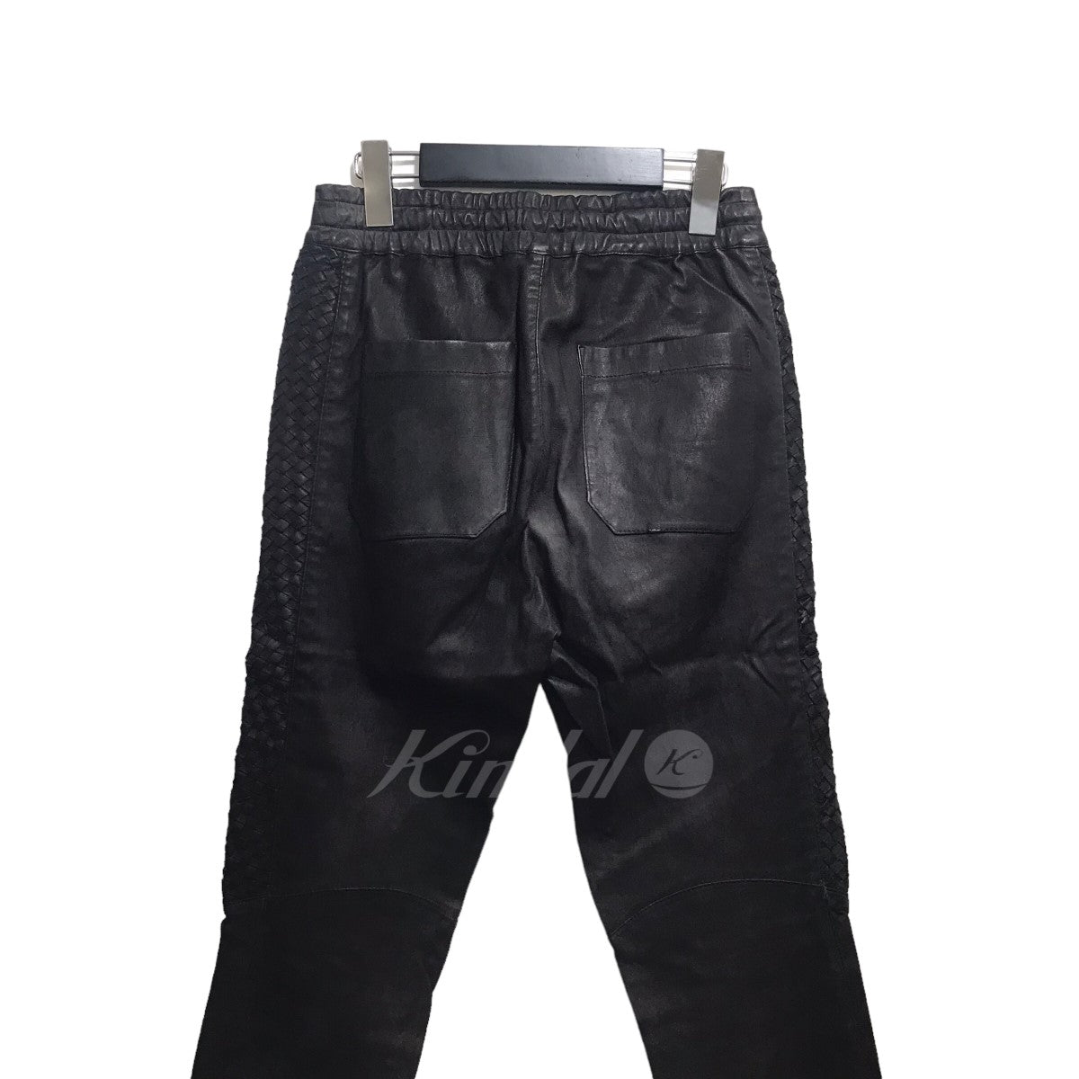 バルマンのレザーパンツ T519C188Tです。 BALMAIN ボトムス 古着・中古アイテム