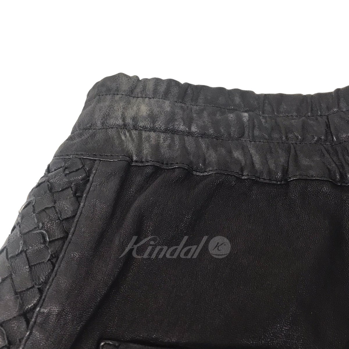 バルマンのレザーパンツ T519C188Tです。 BALMAIN ボトムス 古着・中古アイテム