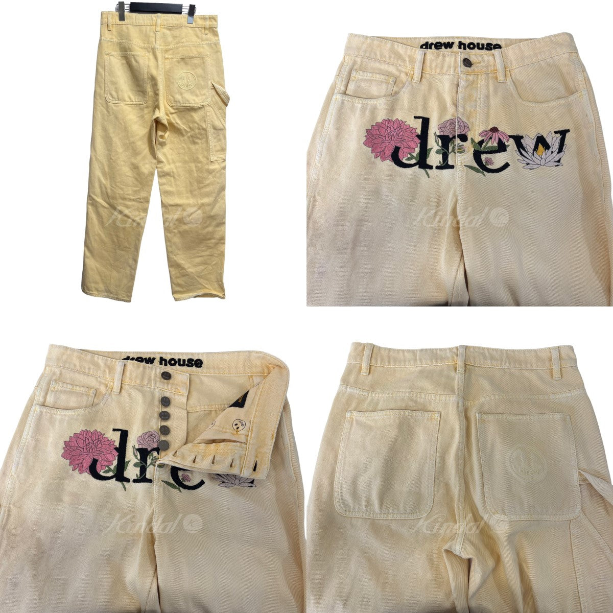 DREW HOUSE BOUGAINVILLEA TRACK PANT Lサイズ ドリューハウス トラックパンツ 重々しく 総柄 心斎橋