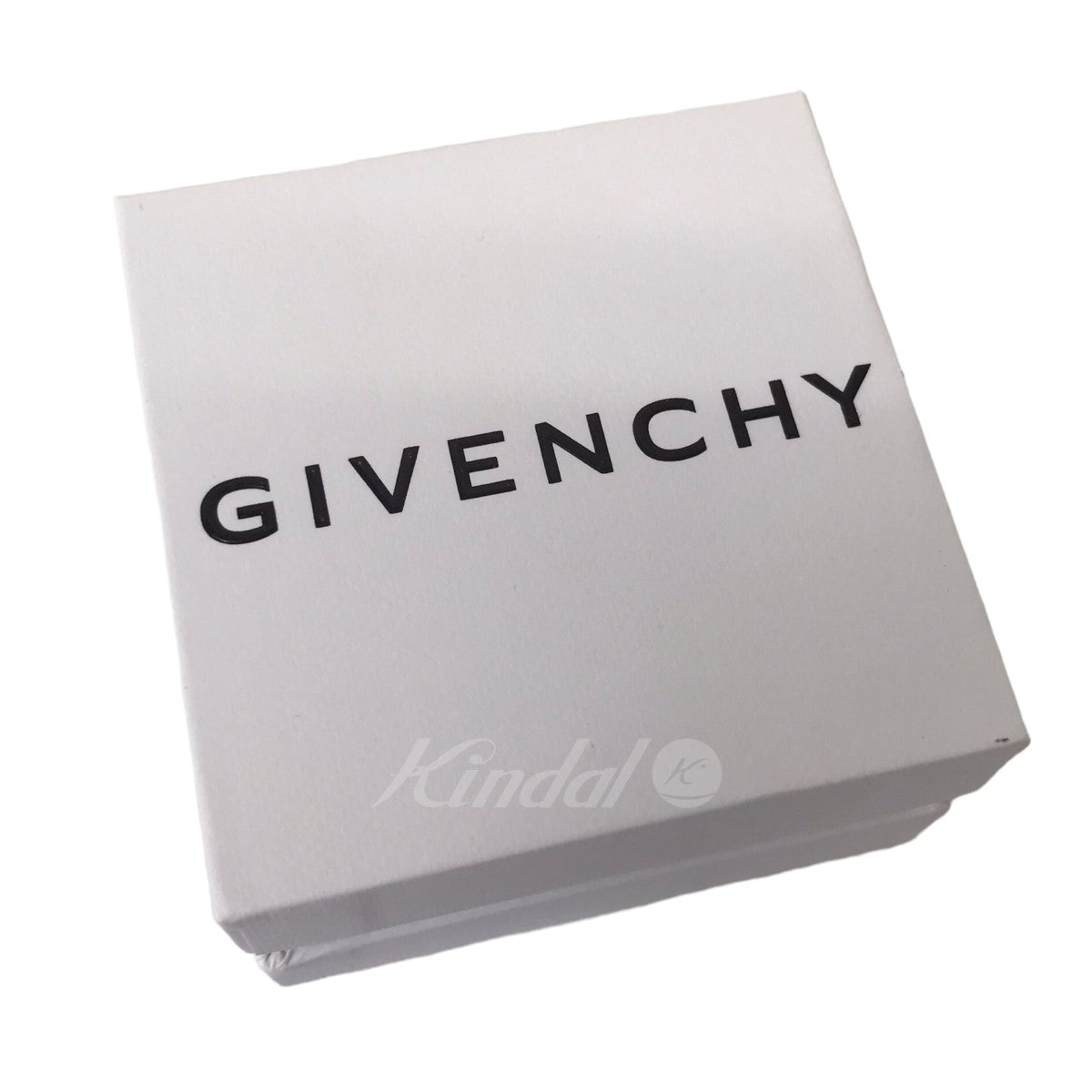 GIVENCHY(ジバンシィ) 「GIV CUT LEATHER RING」リング BN3073F047 008 シルバー サイズ  16｜【公式】カインドオルオンライン ブランド古着・中古通販【kindal】