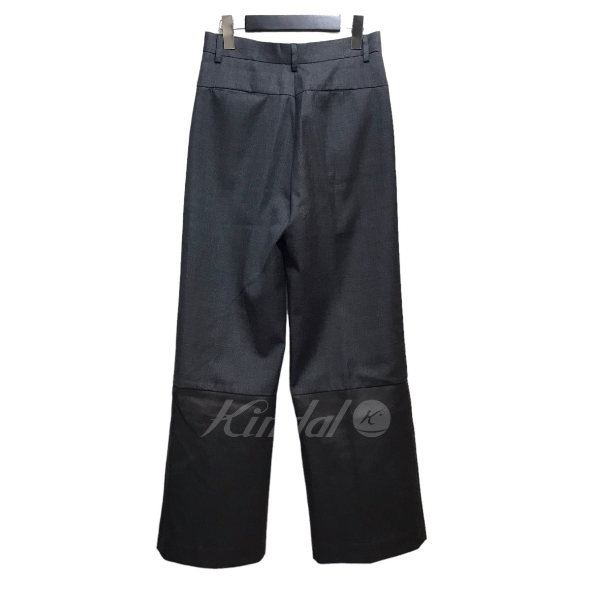 JOHN NHOJ(ジョン) ｢Wellington Wool Trouser｣トラウザーパンツ グレー サイズ XS｜【公式】カインドオルオンライン  ブランド古着・中古通販【kindal】