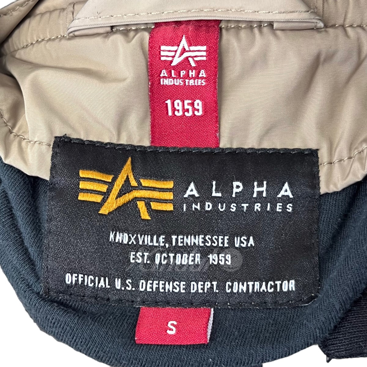 ALPHA INDUSTRIES(アルファインダストリーズ) 機動戦士ガンダム／閃光のハサウェイ地球連邦軍モデル MA-1ジャケット 2616433  ベージュ サイズ 13｜【公式】カインドオルオンライン ブランド古着・中古通販【kindal】