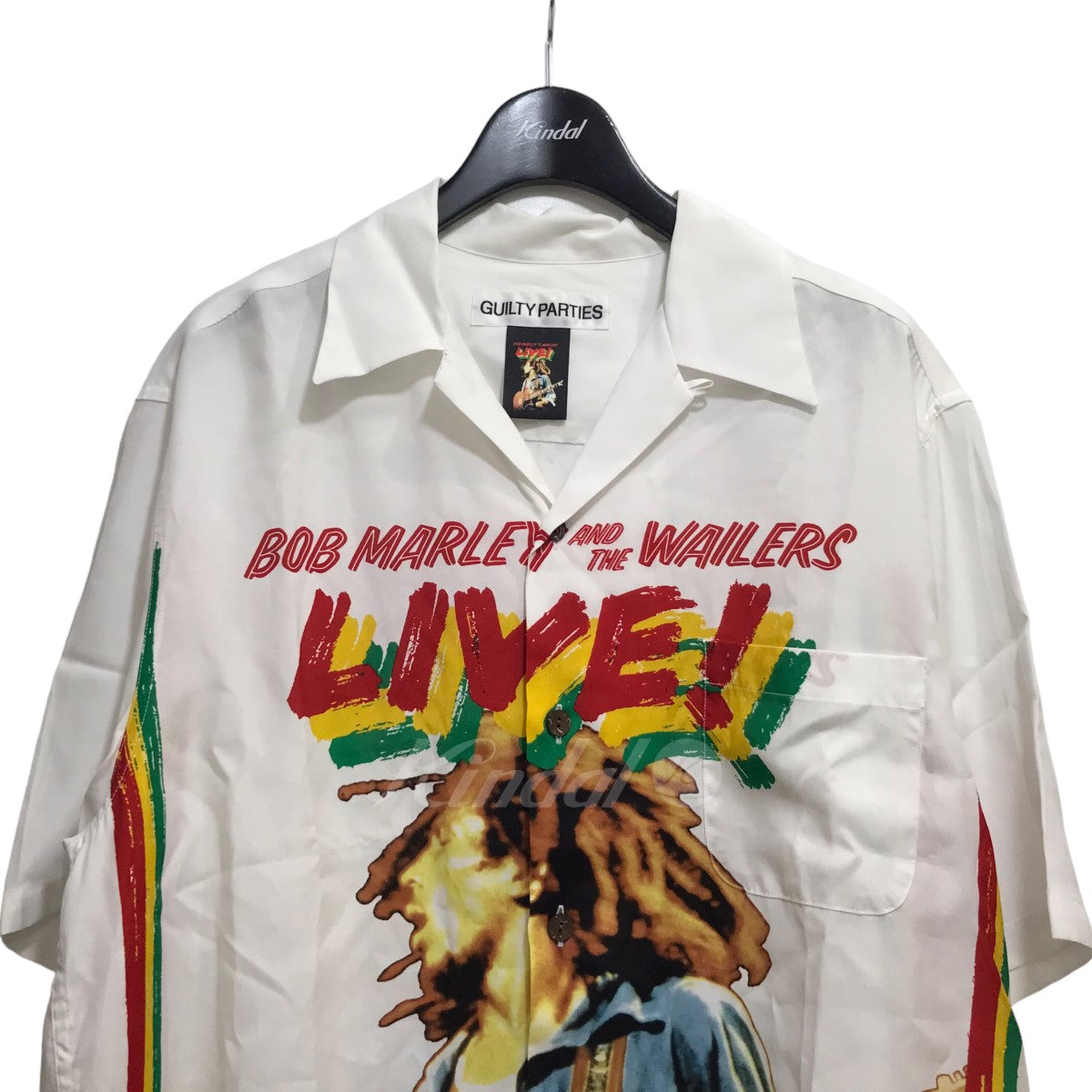 WACKO MARIA(ワコマリア) 23SS「BOB MARLEY HAWAIIAN SHIRT」プリント開襟シャツ