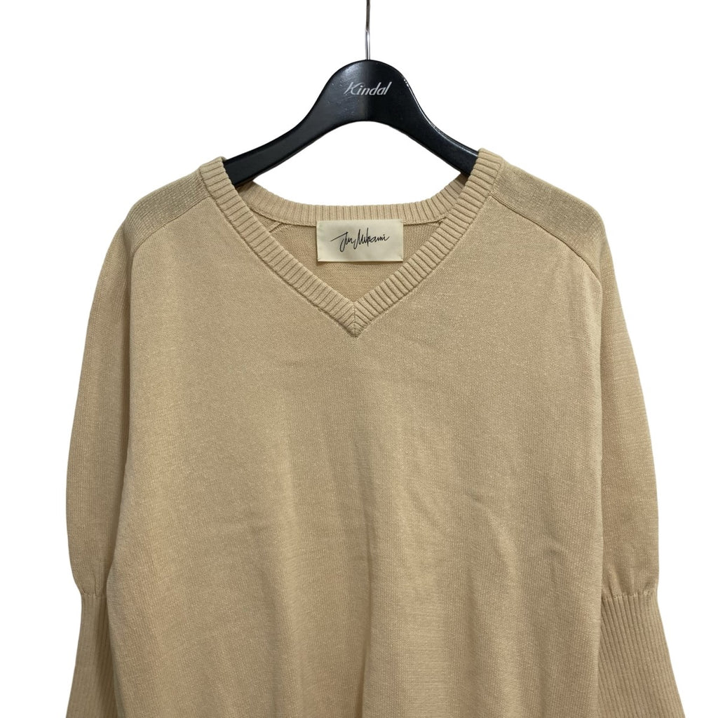 JUN MIKAMI(ジュンミカミ) 23SSVネックニット23SS-5-N 23SS-5-N  