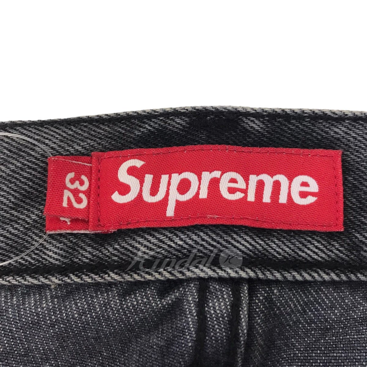 Supreme 24SS デニムパンツ ｢Regular Jean｣ ウォッシュドブラック 