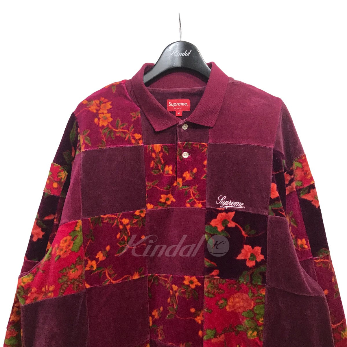 SUPREME(シュプリーム) ｢floral patchwork velour｣フローラルパッチ ...