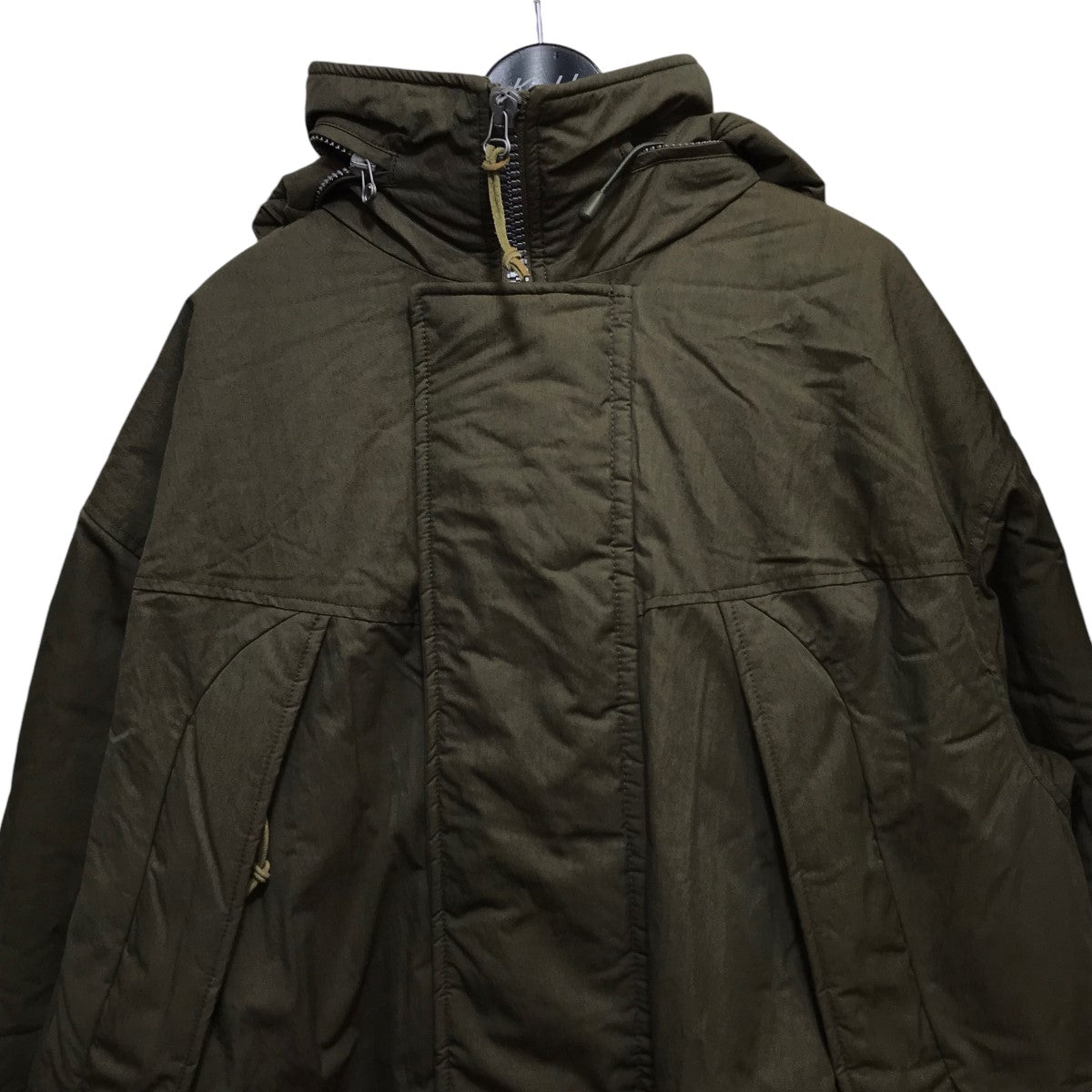 OUR LEGACY(アワーレガシー) M4221FAGFENRIR PARKA Pine High Twist Solaroオーバーサイズ フェンリルパーカー カーキ サイズ 1｜【公式】カインドオルオンライン ブランド古着・中古通販【kindal】