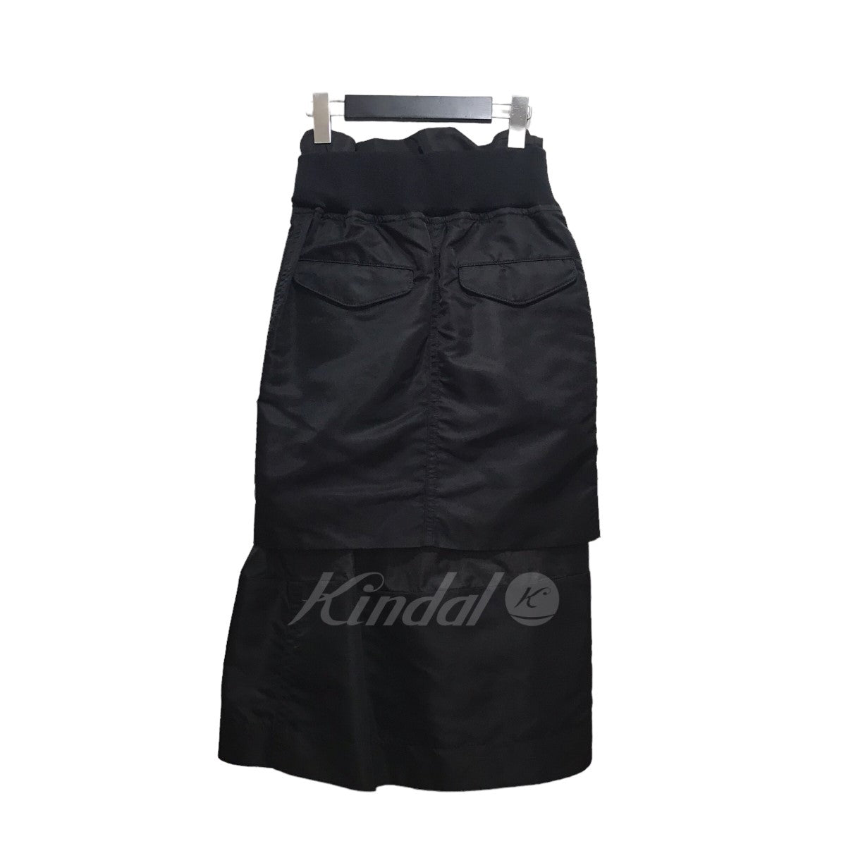 sacai(サカイ) ｢Nylon Twill Mix Skirt｣ロングスカート 22-06195
