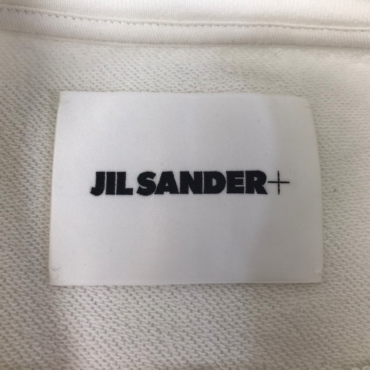 JIL SANDER+(ジルサンダープラス) オーバーサイズロゴスウェット ...