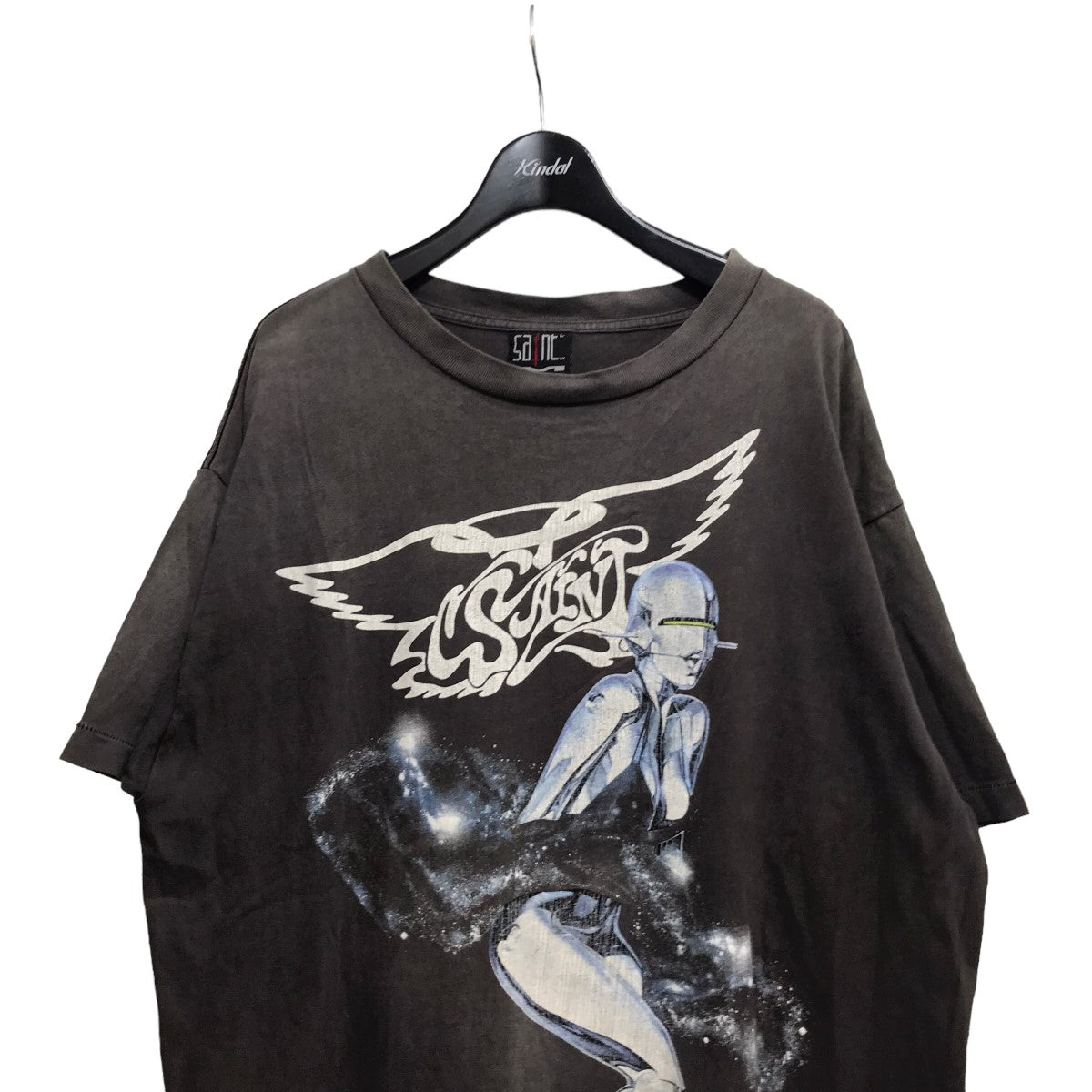 SAINT MICHAEL×SORAYAMA(空山基)(セントマイケル×ソラヤマ) プリントTシャツSM-S22-0000-073