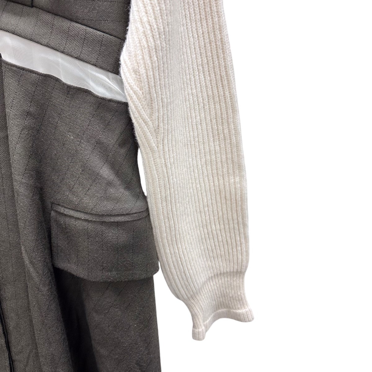 サカイのニットワンピースです。 sacai 古着・中古 ワンピース アイテム