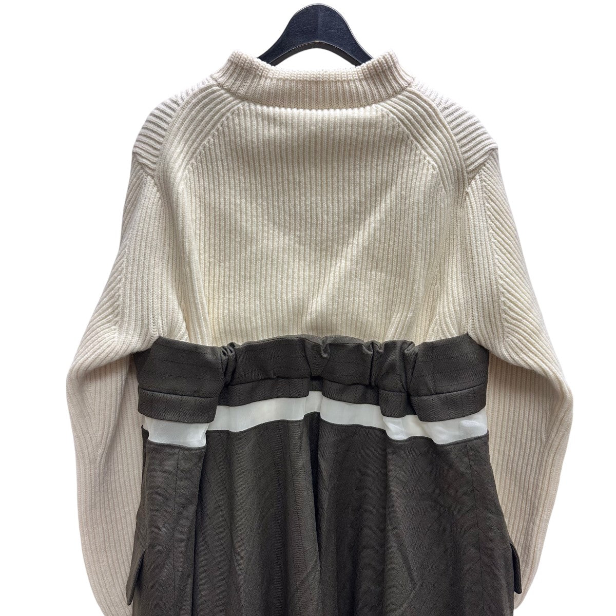 サカイのニットワンピースです。 sacai 古着・中古 ワンピース アイテム