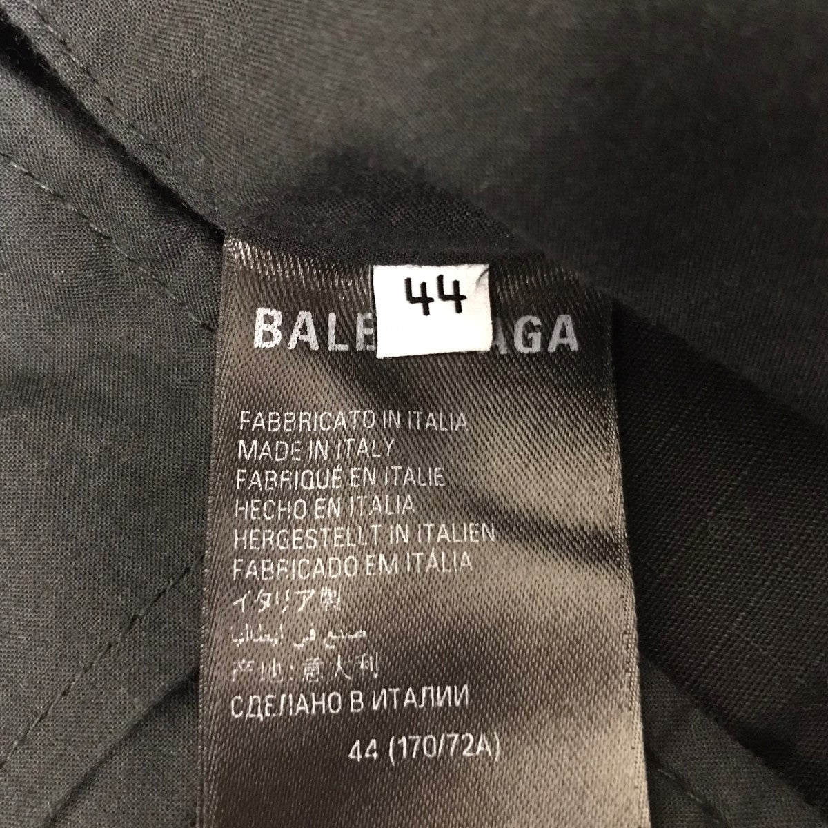 BALENCIAGA(バレンシアガ) ドローストリングス ワイドカーゴパンツ698940 TKP27 698940 TKP27 ブラック サイズ  15｜【公式】カインドオルオンライン ブランド古着・中古通販【kindal】