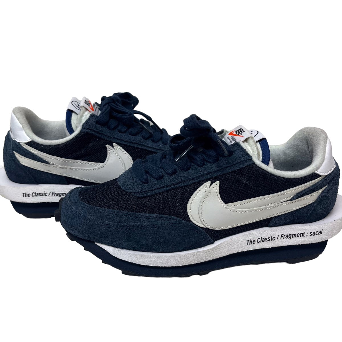 NIKE×sacai×FRAGMENT LD Waffle Blackended Blue ローカットスニーカー DH2684-400 ネイビー  サイズ 17｜【公式】カインドオルオンライン ブランド古着・中古通販【kindal】