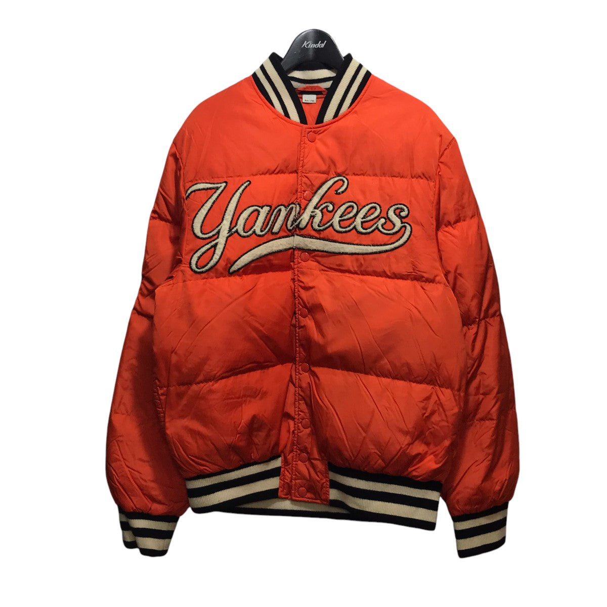 GUCCI×NEW YORK YANKEES Bomber Down Jacket ダウンジャケット 534963 オレンジ サイズ  46｜【公式】カインドオルオンライン ブランド古着・中古通販【kindal】