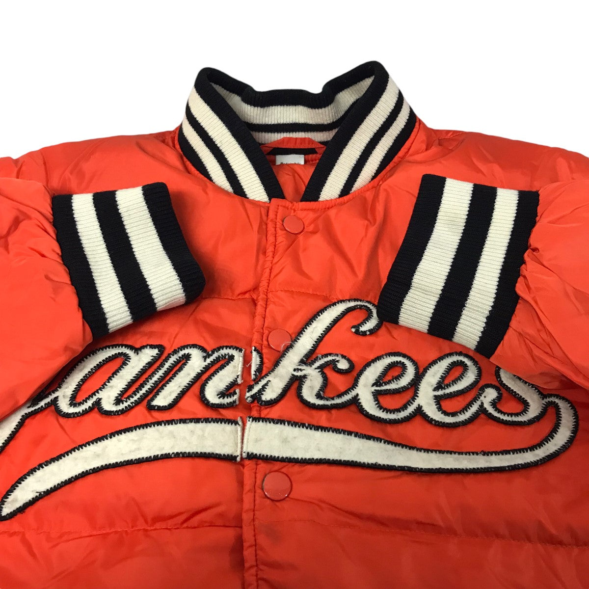 GUCCI×NEW YORK YANKEES Bomber Down Jacket ダウンジャケット 534963 オレンジ サイズ 46｜【公式】カインドオルオンライン  ブランド古着・中古通販【kindal】