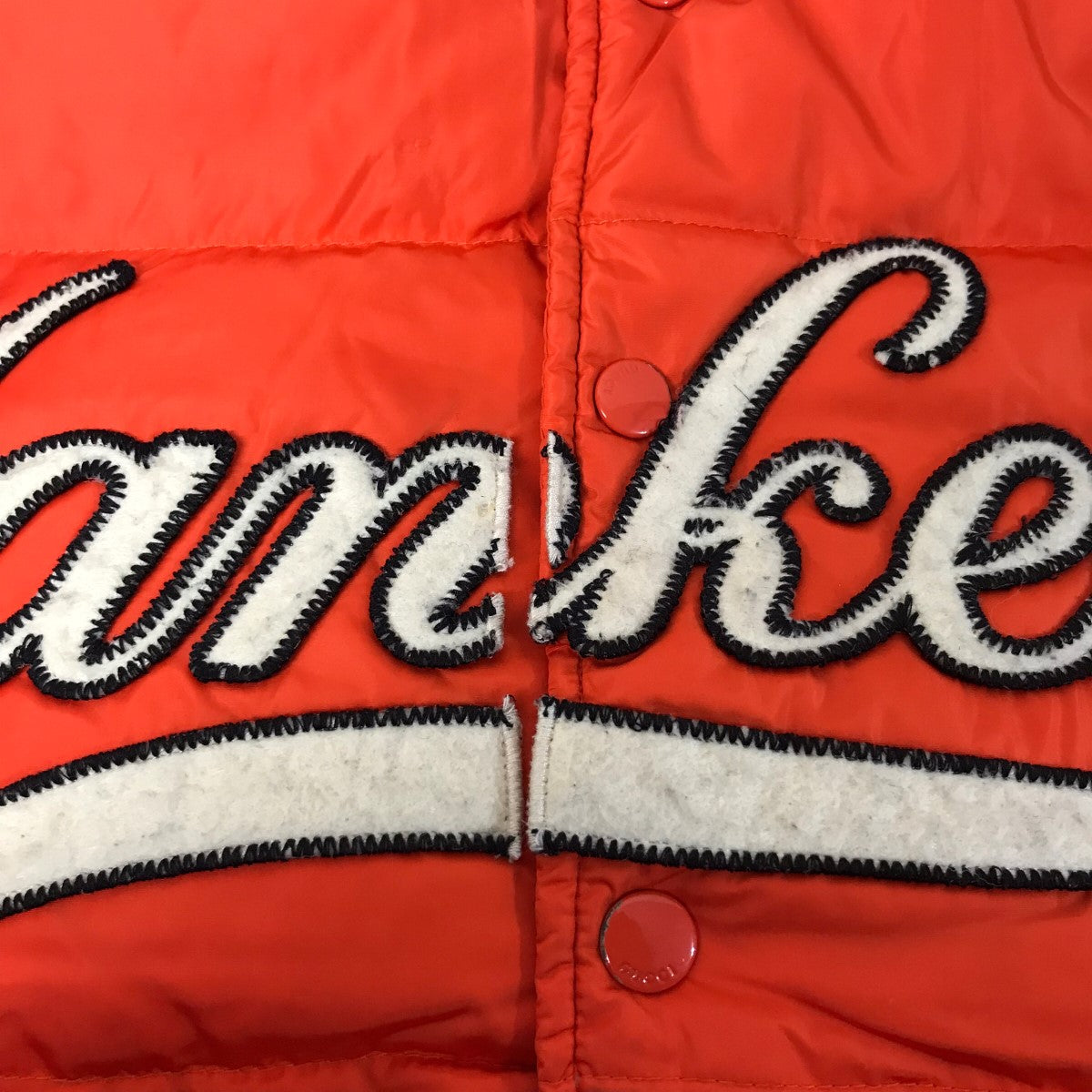 GUCCI×NEW YORK YANKEES Bomber Down Jacket ダウンジャケット 534963 オレンジ サイズ  46｜【公式】カインドオルオンライン ブランド古着・中古通販【kindal】