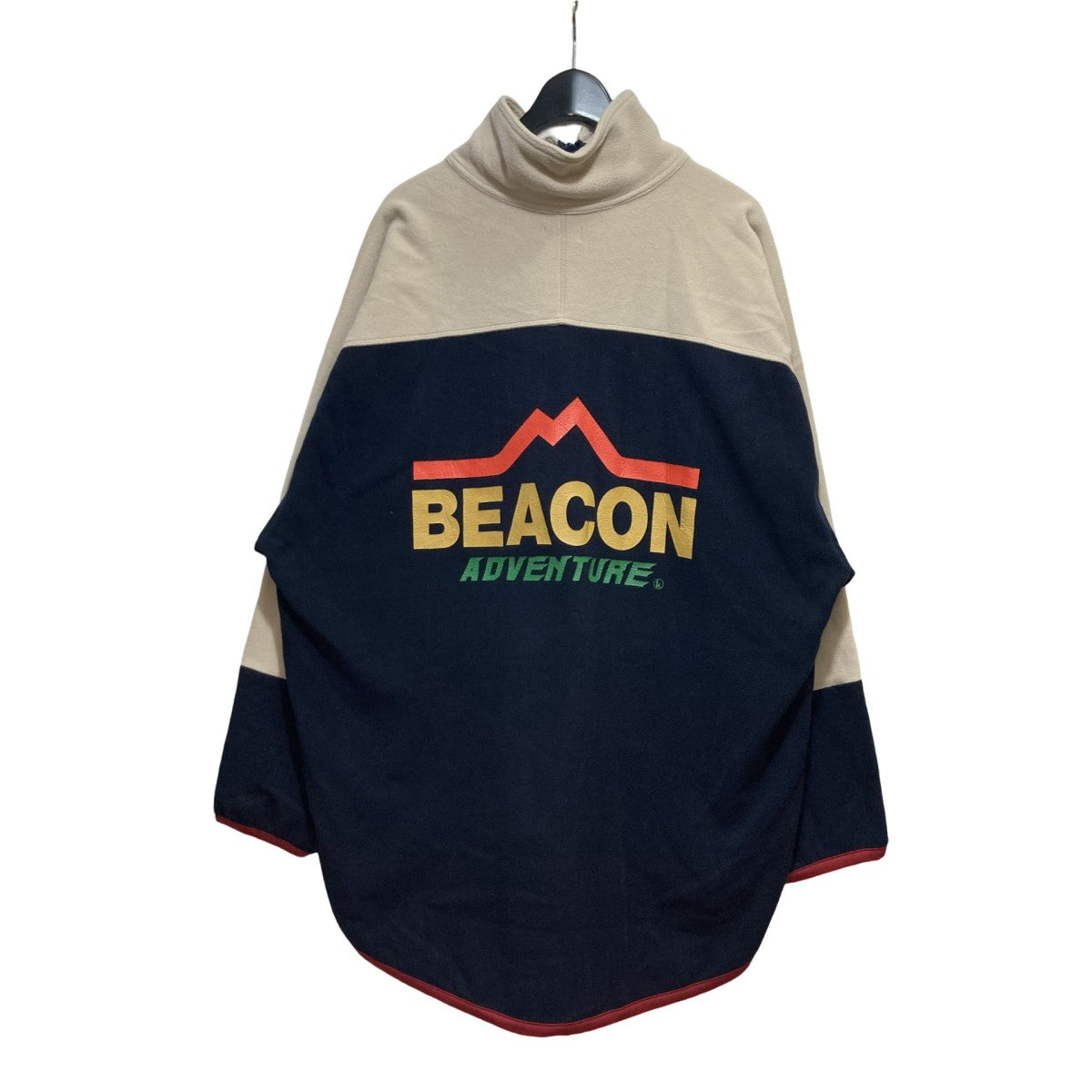 kolor／BEACON(カラービーコン) 23AWハーフジップフリースジャケット23WBM-T08237 23WBM-T08237 ネイビー×ホワイト  サイズ 3｜【公式】カインドオルオンライン ブランド古着・中古通販【kindal】